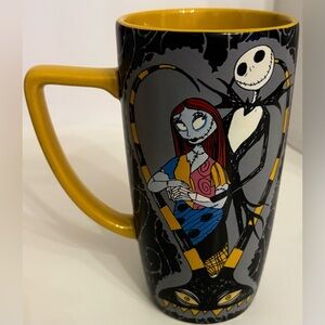 DISNEY Nightmare Before Christmas Jack Skellington Sally Heart  12oz Mug